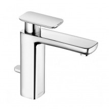 KLUDI E2 Single Lever Basin Mixer Modernist Designer Bathroom Tap w/ Waste DN15