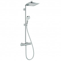 Hansgrohe CROMETTA E 240 Ecostat 272710 Promo Shower Set Showerpipe w/ Thermostat 