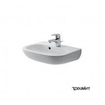 Duravit D-CODE Compact Bathroom Wash Basin Ceramic Sink Wall-Mounted 70545