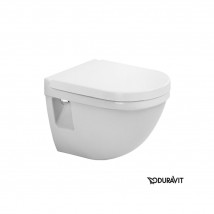 Duravit STARCK 3 Hanging WC Pod Compact Toilet Wall-Hung Washdown 2202090000