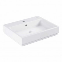 Grohe CUBE CERAMIC Modernist Wall-Hung Bathroom Basin Sink 600 3947300H