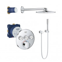 Grohe SMART ACTIVE R PROMO SHOWER SET w/ Hand Shower Premium Trim Set 34705000