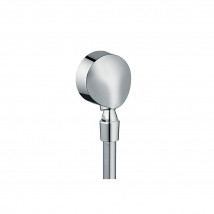 Hansgrohe Designer Hand Shower Wall Outlet Connection FixFit E Pivot Joint Chrome 27505000