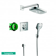 Hansgrohe Designer SHOWER SYSTEM Full Promo Trim Set RainDance Select E 27296000