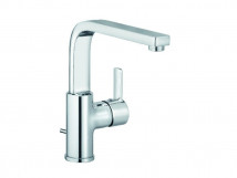 KLUDI ZENTA Tall Basin Tap 220 L-Spout Swivel Bathroom Mixer 420250575