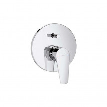 Roca ATLAS Built-in Bath and Shower Mixer Single-Lever Round w/ Diverter A5A0690C00