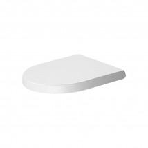 Duravit Duroplast Soft-Closing Toilet Seat and Cover Steel Hinges Modern WC Seat