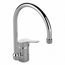 Vidima SevaFresh Modern Tubular Kitchen Mixer Single-Lever High-Spout