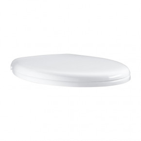Grohe BAU Soft-Close Toilet Seat and Cover Alpine White Classic Oval 39493000