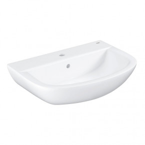 Grohe BAU CERAMIC Washbasin 450-650mm Wall-Mounted Alpine White 39421000-600mm