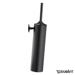 Duravit Starck T Wall Mounted Toilet Brush Set High Quality Matt Black 0099464600
