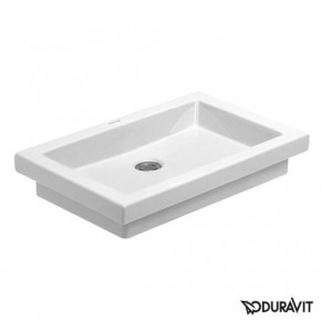 Duravit 2nd Floor Undercounter Bathroom Sink 58 Ceramic  WonderGliss 03175800291