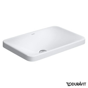 Duravit P3 Comforts Modern Undercounter Washbasin 55 Bathroom Sink  0377550000