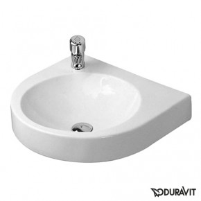 Duravit Architec Wall Mounted Basin 58 Bathroom Sink Left Tap Hole 0449580009 
