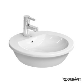 Duravit Darling New  Compact  Bathroom Sink 47 WonderGliss Finish 04974700001   