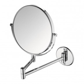 Ideal Standard Wall-Mounted Enlarging Mirror Round Adjustable Rail Chromed A9111AA