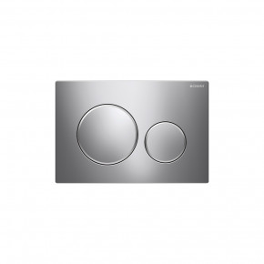 Geberit SIGMA 20 In-Wall Flushing Buttons WC Actuator Dual Flush Plate Chrome
