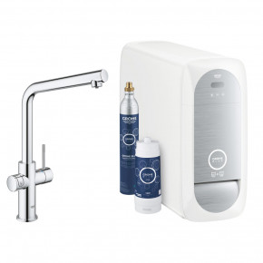 Grohe BLUE HOME DUO L High-Tech Kitchen Faucet Water Dispenser System 31454000
