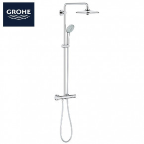Grohe EUPHORIA 260 Modern Shower System Rain Shower with Thermostat 27296002