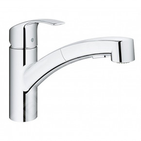 Grohe Eurosmart Kitchen Tap With Low Spout And Pull Out Spout 30305000