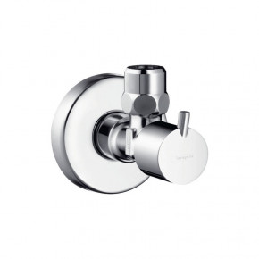 Hansgrohe S-Design Angle Valve 13901000 Escutcheon for Kitchen Faucets Waterflow Control