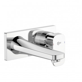Ideal Standard Tonic II Bathroom Basin Mixer 180 Built In Cast Spout A6334AA 