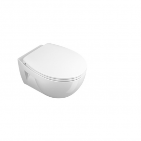Catalano NEW LIGHT 52 Compact Wall Hung Toilet Oval WC Pod 1VSLI00