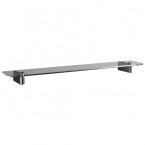Ideal Standard Connect Glass Bathroom Shelf 50cm with Chrome Brackets N1392AA