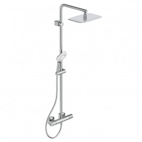Ideal Standard Idealrain Luxe Thermostatic Shower System Square Head A6986AA
