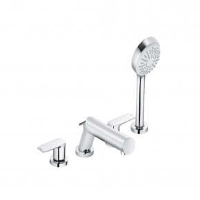 KLUDI Pure & Style Deck-mounted Bath Faucet Hand Shower Set 404250575