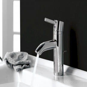KLUDI BOZZ Basin Faucet Small Bathroom Tap with Waste Set 382910576