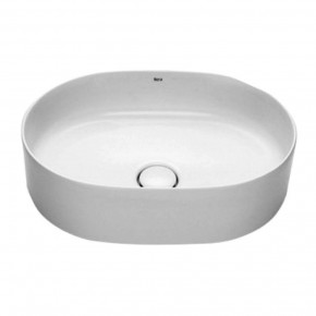 Roca Inspira Round Bathroom Basin Countertop With Ceramic Siphon A327520000