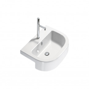 Catalano ZEROTONDO 65 Semi Inset Bathroom Sink Cabinet Wash Basin 1LSZE00
