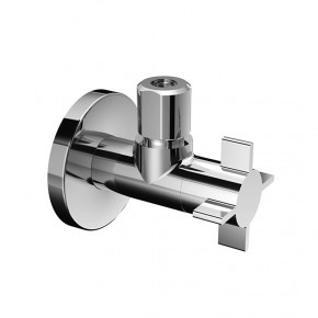 SCHELL 4WING Designer Angle Stop Valve 1/2 x 3/8 for Bathrooms and Kitchens