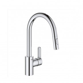 Grohe Eurostyle SIngle Lever Kitchen Tap Tubular High Spout Pull Out 31482003