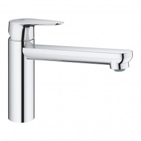 Grohe Bau Curve Single Lever Kitchen Tap With Medium Spout Swiveling 31715000