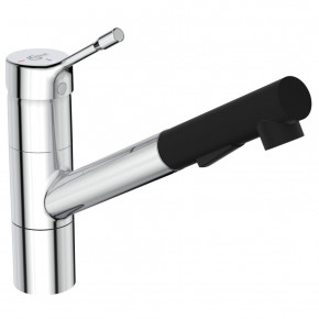 Ideal Standard Ceralook Elegant Kitchen Mixer With Pull Out Spout Modern Tap BC297AA