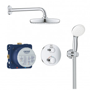 Grohe Thermostatic Shower System Grohtherm THM In-Wall 34727000