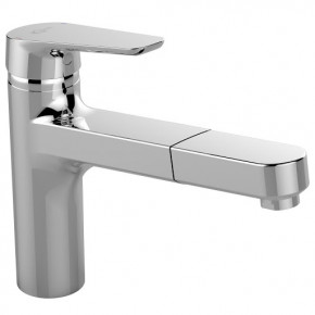 Ideal Standrad Ceraplan Kitchen Mxer Single Lever With Pull Out Spout B0956AA
